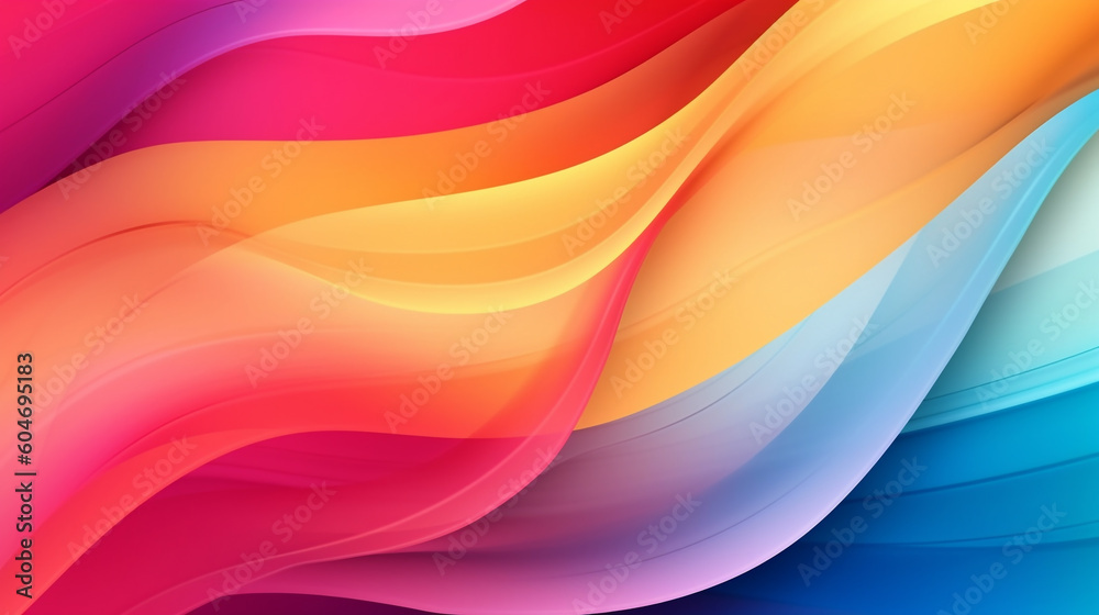 abstract flowing colorful wavy background abstract flowing colorful wavy background