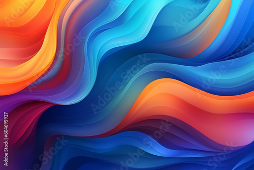 Abstract background adorned with mesmerizing ripples and waves. Ai generated