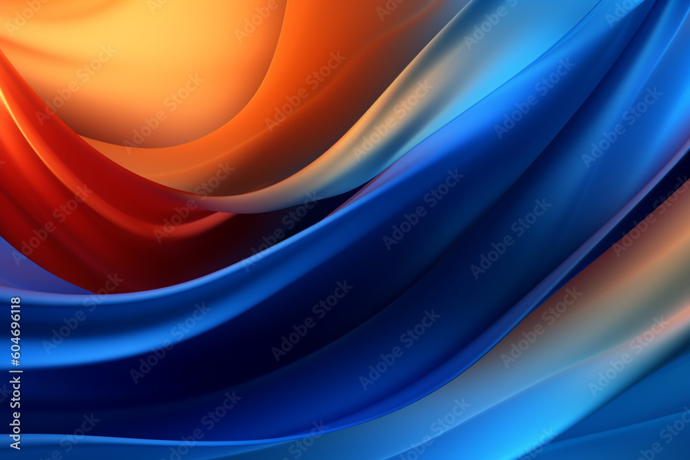 Fototapeta premium Abstract background adorned with mesmerizing ripples and waves. Ai generated