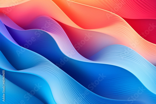 Abstract background adorned with mesmerizing ripples and waves. Ai generated