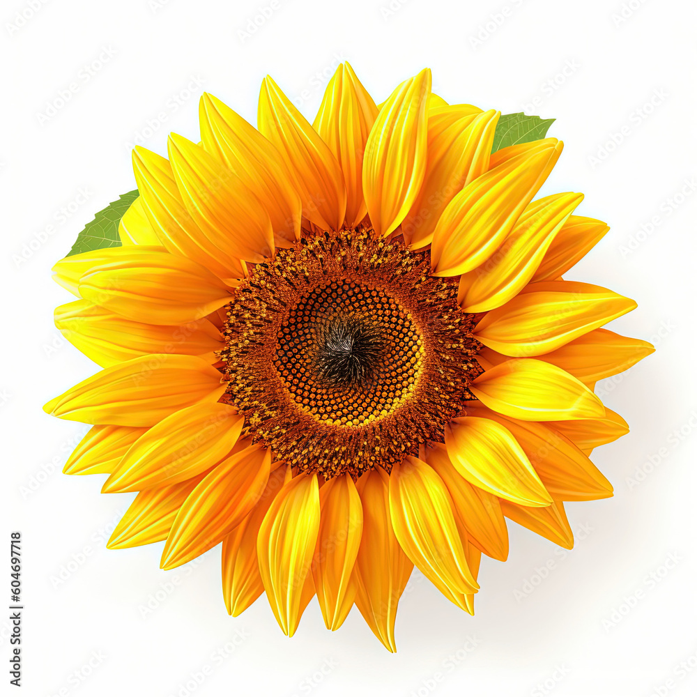 Fototapeta premium Sunflowers Clipart
