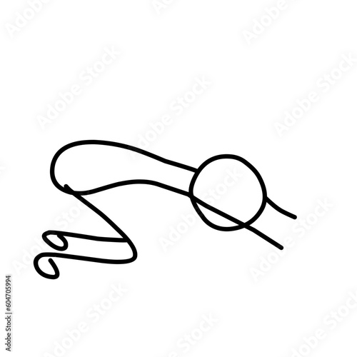 Stick Man poses