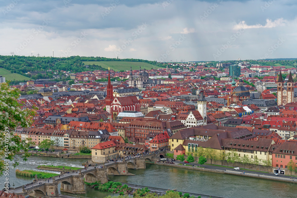 view of the town