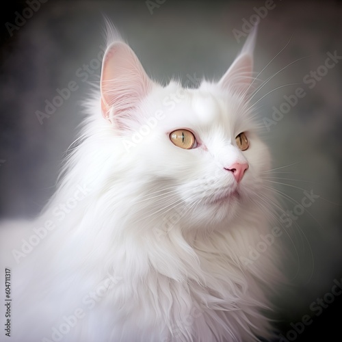 A Portrait of Purity: Celebrating the Pristine Beauty of Turkish Angora Cats