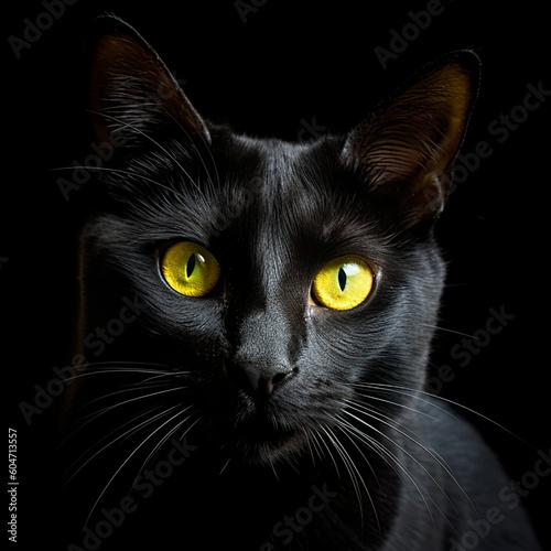 Inky Black Marvels: Capturing the Allure of Bombay Cats in Stunning Detail