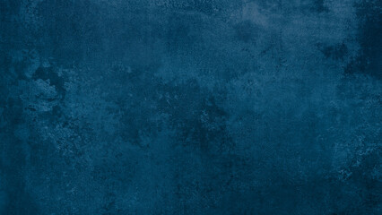 Beautiful  abstract grunge decorative navy blue dark stucco wall background, art rough stylized texture web banner with space for text