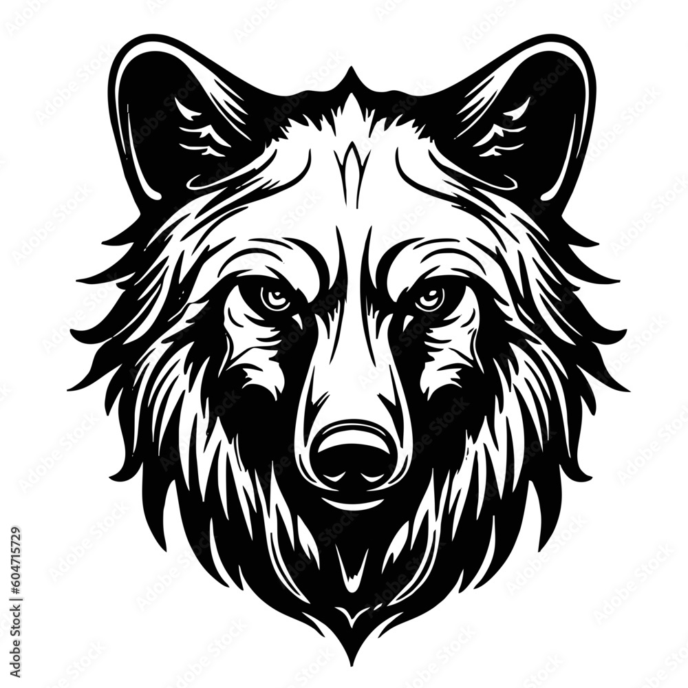 illustration of a Bear illustration of a Bear