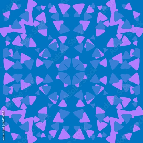 Abstract mandala seamless summer pattern for wrapping paper and fabrics and linens and kids clothes print