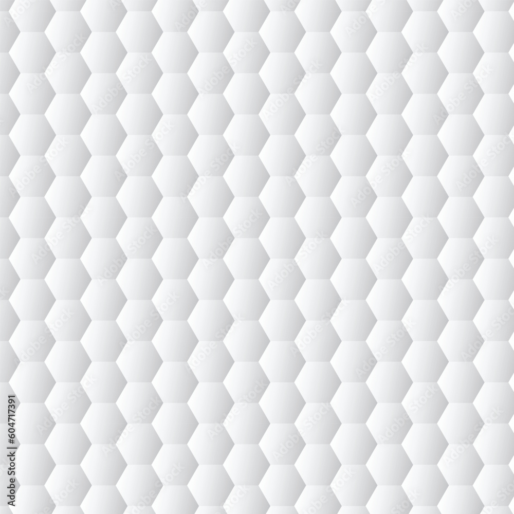 abstract monochrome seamless honeycomb white gradient pattern. abstract monochrome seamless honeycomb white gradient pattern.