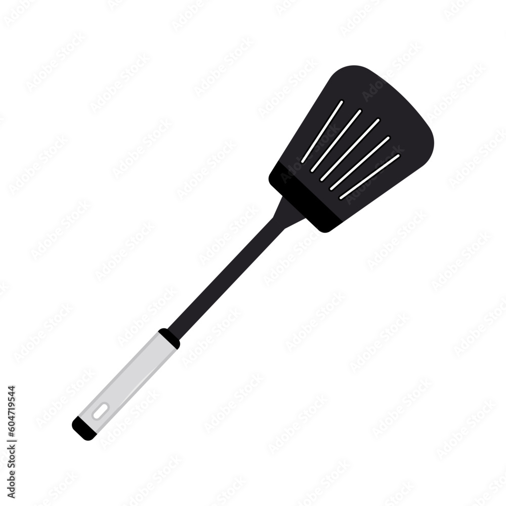 Slotted Turner icon isolated on white background. Vector illustration Slotted Turner icon isolated on white background. Vector illustration