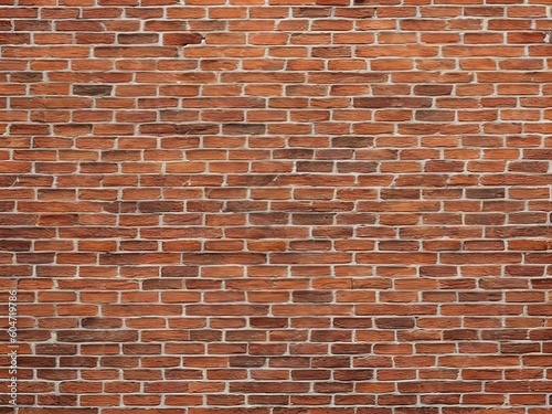 Brick Wall Texture Background Generative AI
