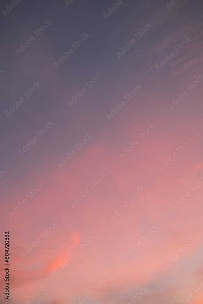 Fototapeta premium sunset sky with clouds