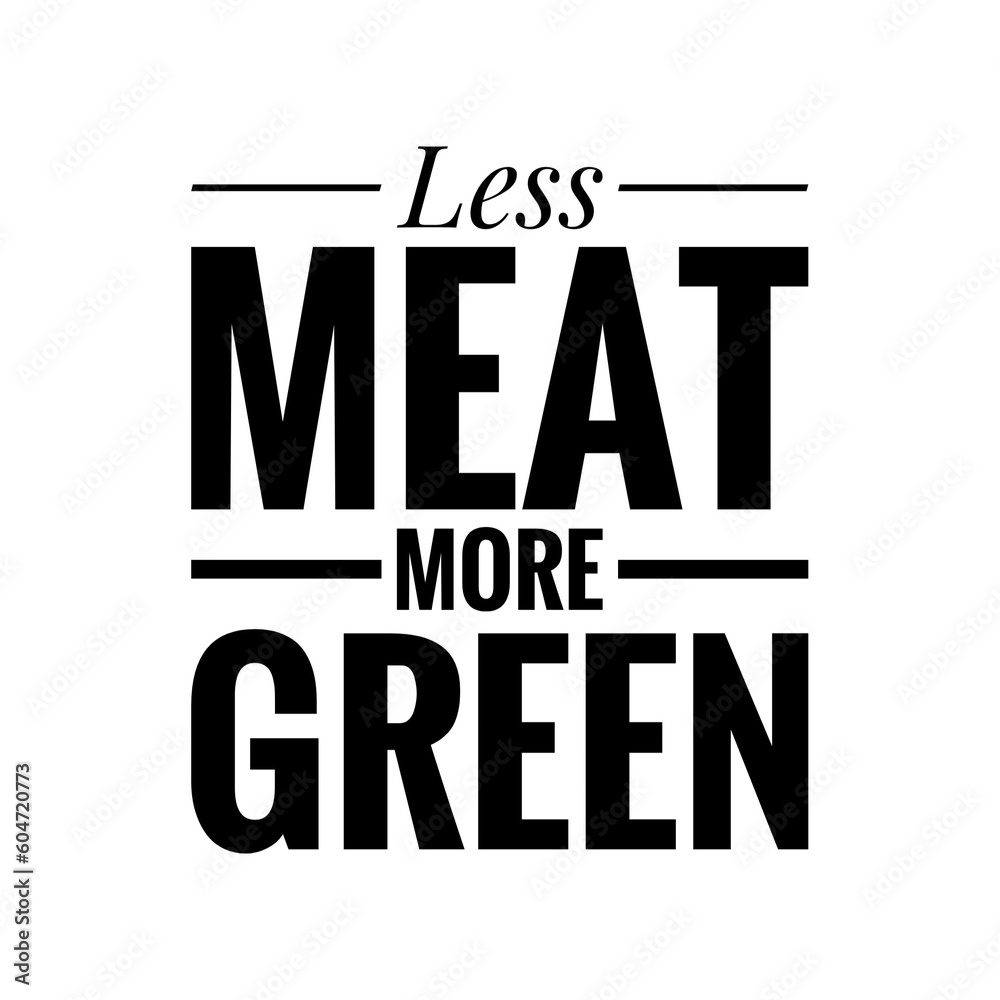 Obraz premium Eco Friendly Lettering