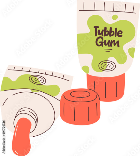 Bubble Gum Tube