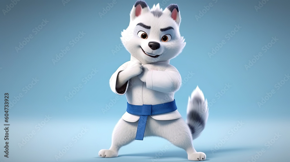 Karate the cute Husky dog Karate the cute Husky dog