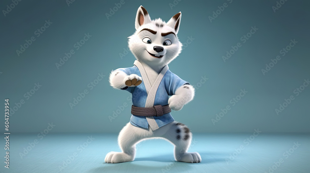 Karate the cute Husky dog Karate the cute Husky dog