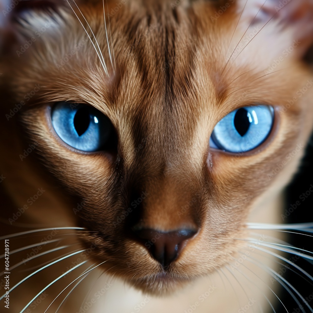 Enchanting Gaze: Mesmerizing Eyes of Tonkinese Cats Enchanting Gaze: Mesmerizing Eyes of Tonkinese Cats