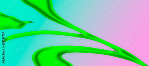 abstract background with lines green