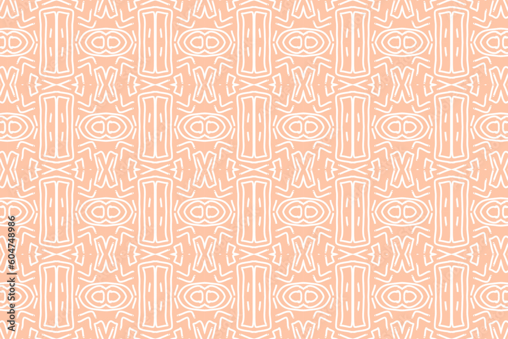 Fototapeta premium Amazing seamless pattern design for decorating, wallpaper, wrapping paper, fabric, and backdrop.