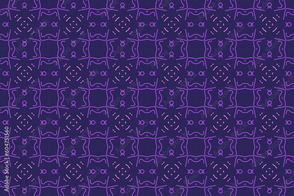Seamless Pattern with Floral Vector Seamless Pattern with Floral Vector