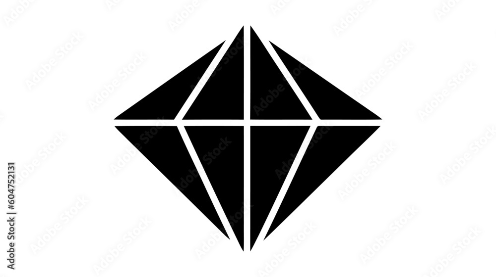 Vector brilliant, diamond line icon. linear style sign for mobile concept and web design Vector brilliant, diamond line icon. linear style sign for mobile concept and web design