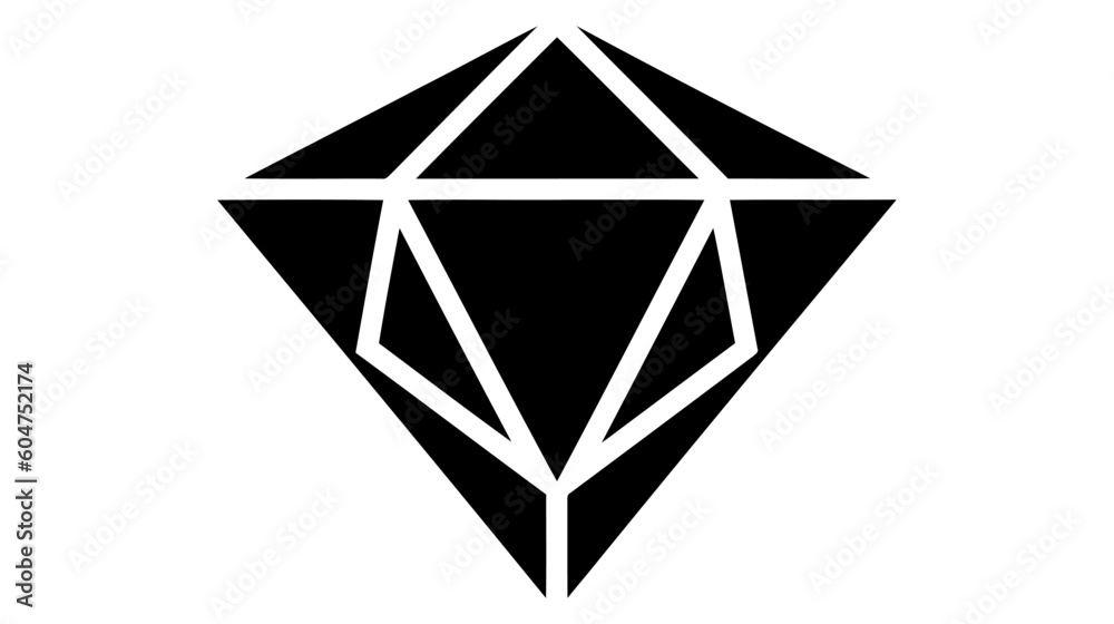 Vector brilliant, diamond line icon. linear style sign for mobile concept and web design Vector brilliant, diamond line icon. linear style sign for mobile concept and web design