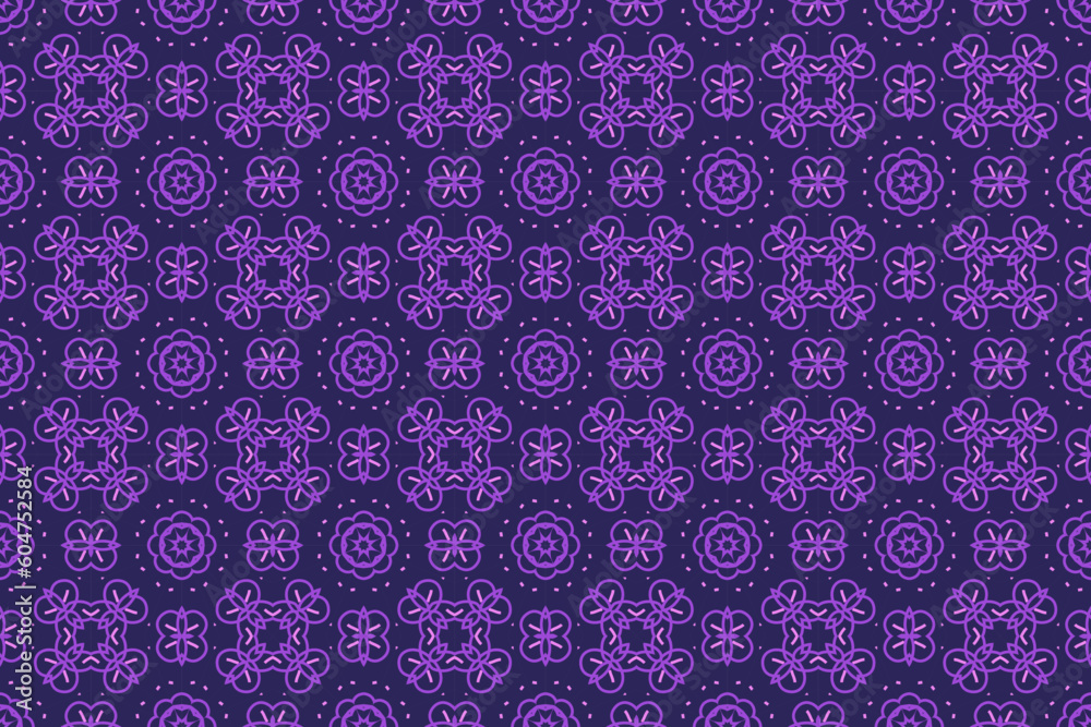 Geometric pattern design in dark blue color Geometric pattern design in dark blue color