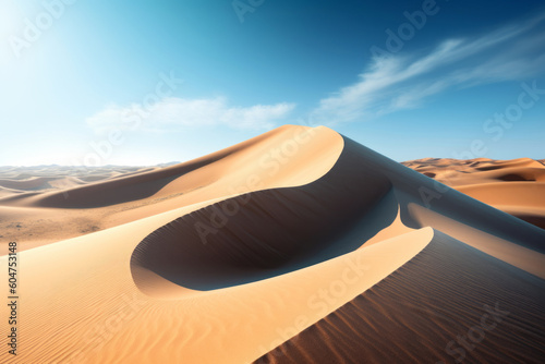 sand dunes in the desert