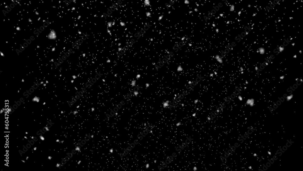 Winter Snow, Falling snow animation loop Slow motion Winter Snow, Falling snow animation loop Slow motion