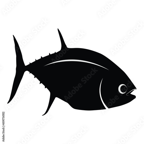 tuna fish icon vector