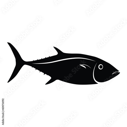 tuna fish icon vector