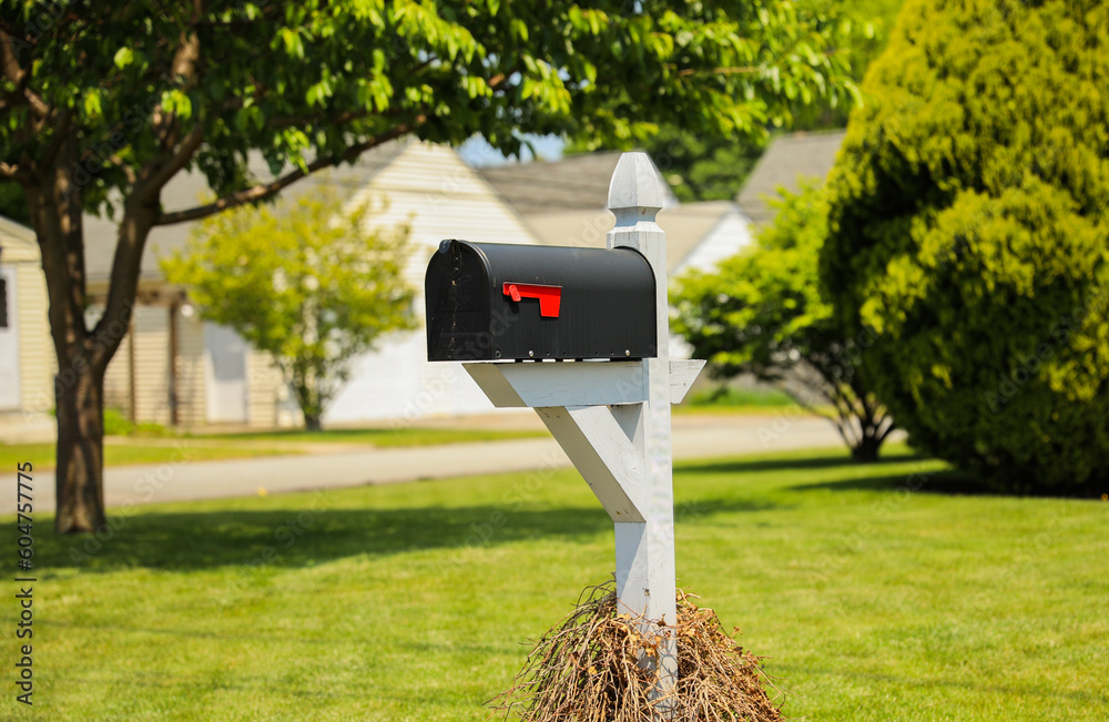 mailbox, symbolizing communication and connection, represents a portal