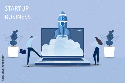 start a business start a new job or get ready for work Emphasis on intention and determination Motivated businessman preparing to start the race and ready to win the race.