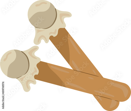 Drumsticks Al-Adha Illustration