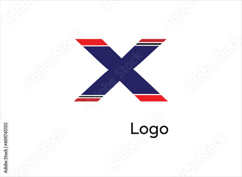 Free Download simple letter X logo template vector set., with 3 colors combination. - GFXLoad