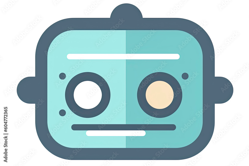 Robot icon. Chat Bot sign for support service concept.AI Generative Robot icon. Chat Bot sign for support service concept.AI Generative