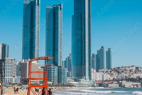 construction site in the city photo