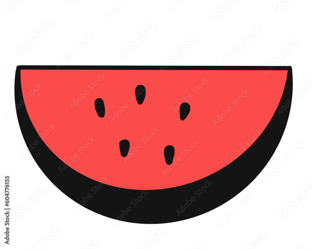 slice of watermelon slice of watermelon