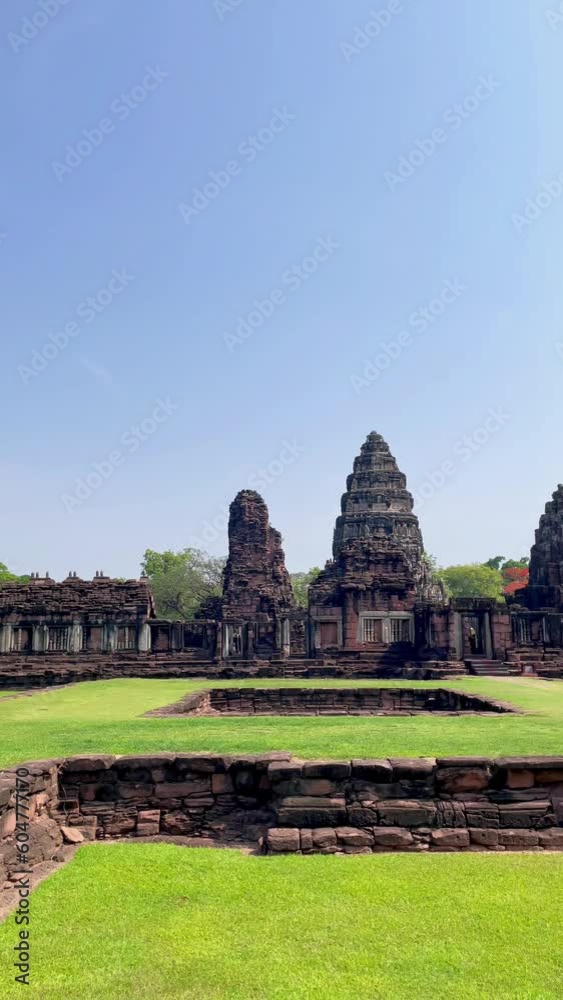 Phimai Stone castle Historical Park, Nakhon Ratchasima, Thailand Phimai Stone castle Historical Park, Nakhon Ratchasima, Thailand