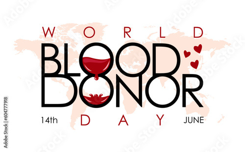 world blood donor day text template