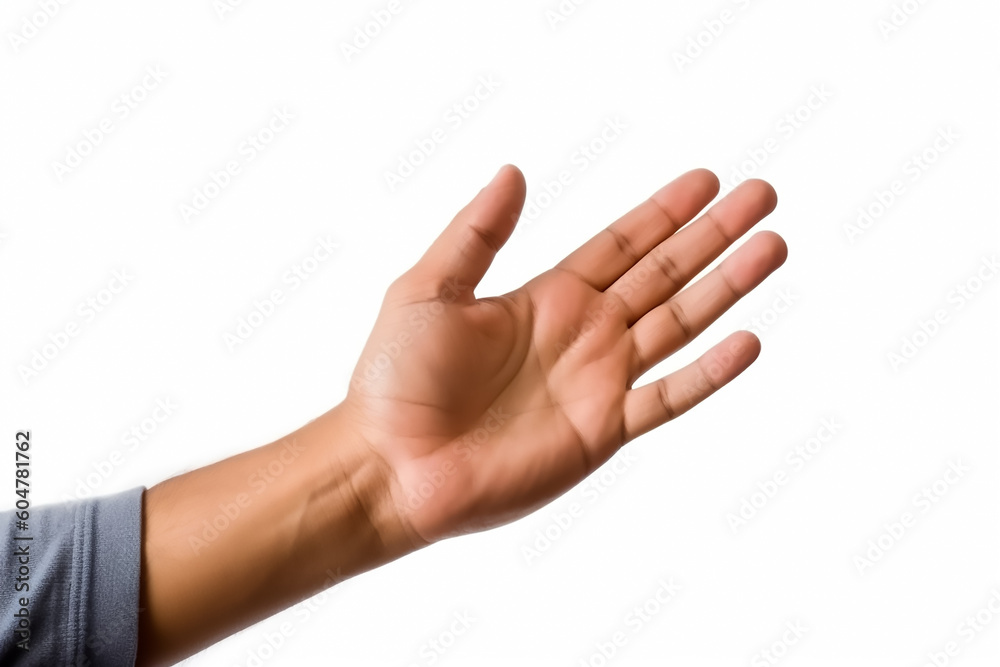 closeup shoot of hand posture isolated on white background closeup shoot of hand posture isolated on white background