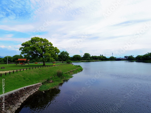 水前寺江津湖公園(熊本県熊本市)