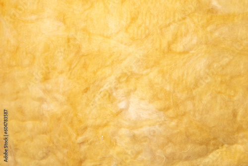 Glass wool insulation as a background. Texture.