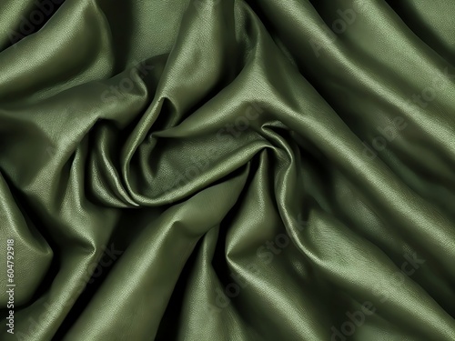 Texture fabric textured grunge material green, Ai Generative