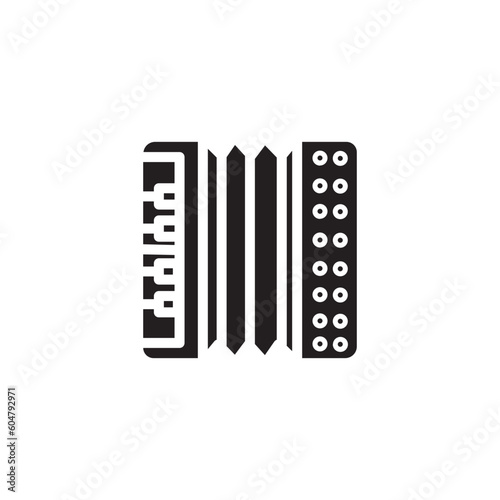 accordian music wind icon
