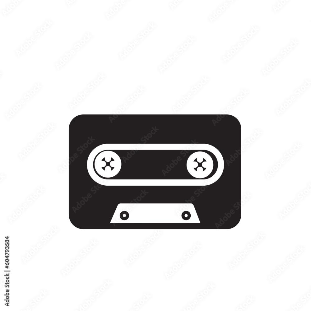 cassette audio tape icon