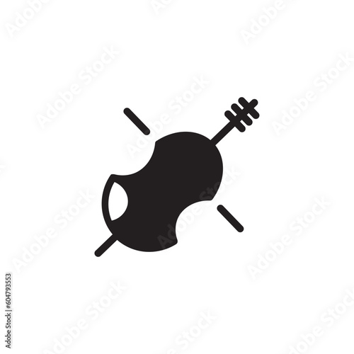 bow cello music icon