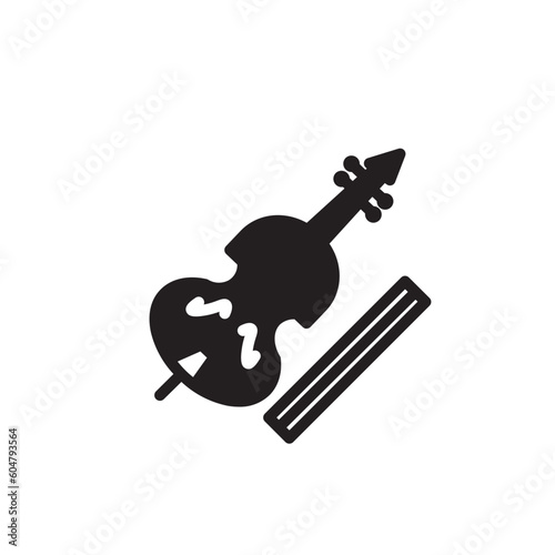 cello classical fiddle icon