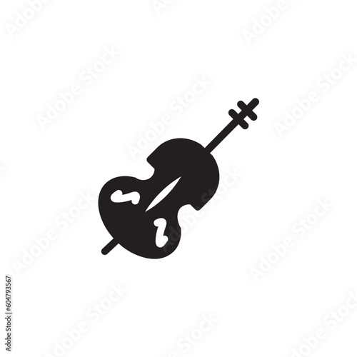 cello classical fiddle icon
