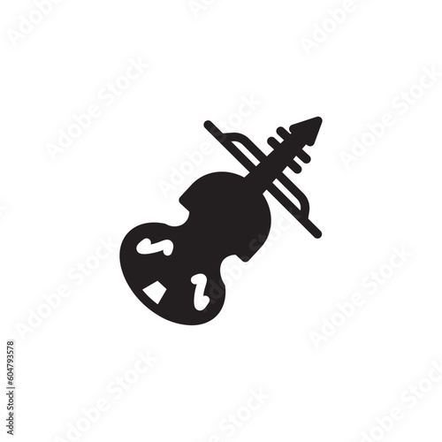 cello classical fiddle icon